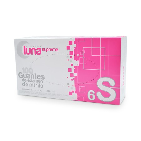 Guantes nitrilo Supreme negro LUNA