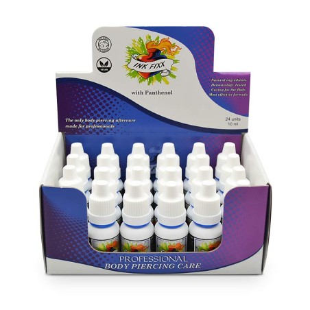 PIERCING CARE INK FIXX 24 unid. 10 ml