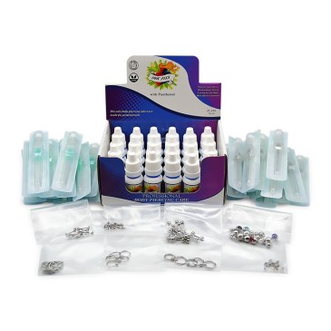 Kit piercing (100 piezas) + Curación Ink Fixx