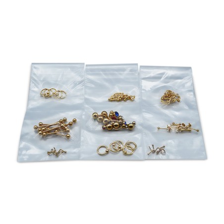 Kit piercing basico Gold Plated (70 piezas)