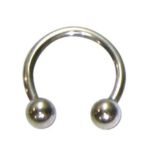 Circular barbell con bolas